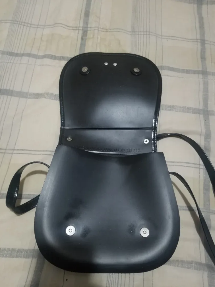 Bolsa Joile Black Leather Shoulder Bag image indicator(5)