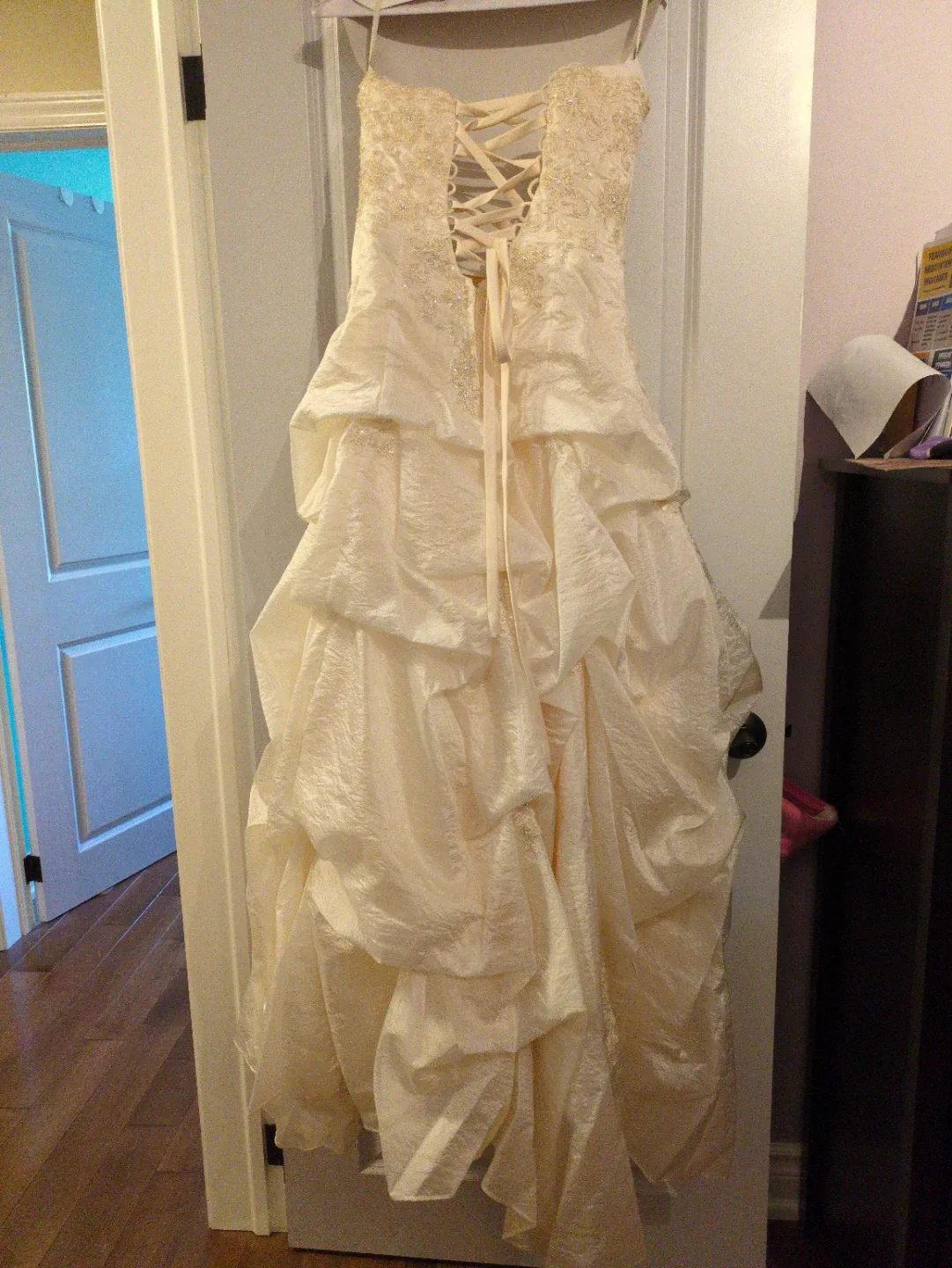 Wedding Dress, Ivory Colour image indicator(2)