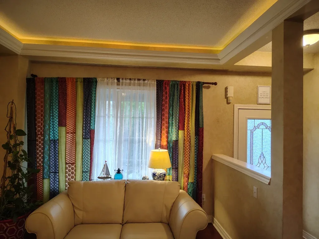 Colorful Patchwork Curtains