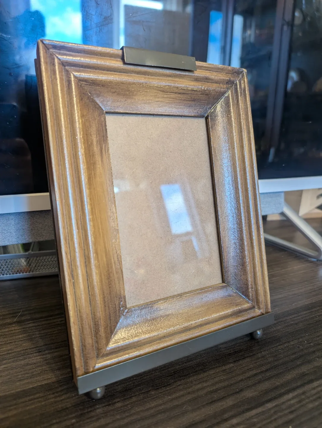 Wooden and Metal Picture Frame thumbnail