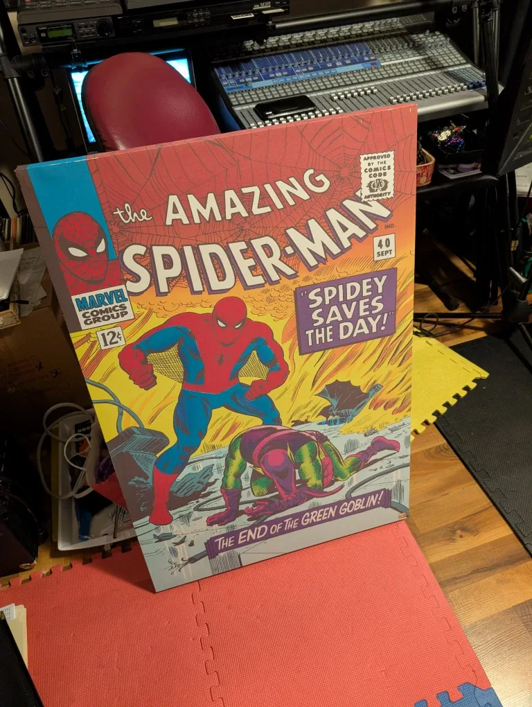 The Amazing Spider-Man Comic Book Cover Art