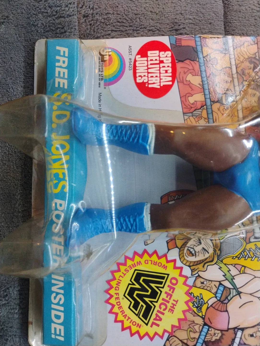 WWF Special Delivery Jones (1985) LJN 8" Inch Action Figure WWE image indicator(4)