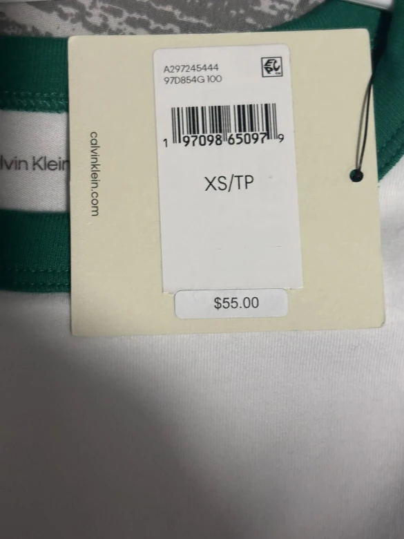New Calvin Klein Jeans T-Shirt - XS - photo 2