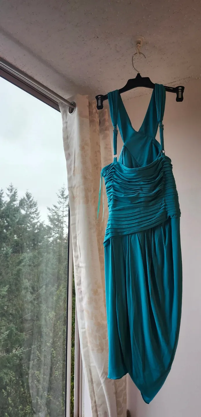 BCBG Teal Dress