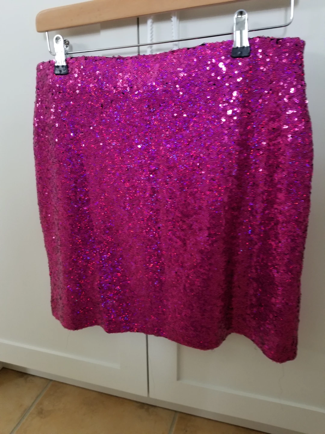 Pink Sequin Mini Skirt - photo 4