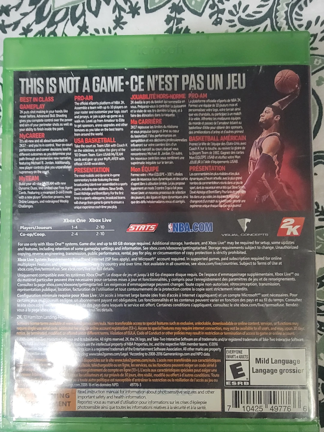 NBA 2K17 - Xbox One Game - photo 2