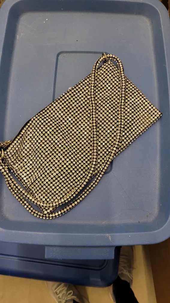 *brand new* Rhinestone Evening Clutch Purse