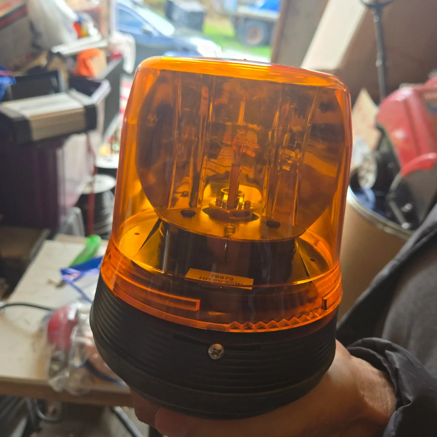 Hi-Bay Flash Amber Warning Light image indicator(2)