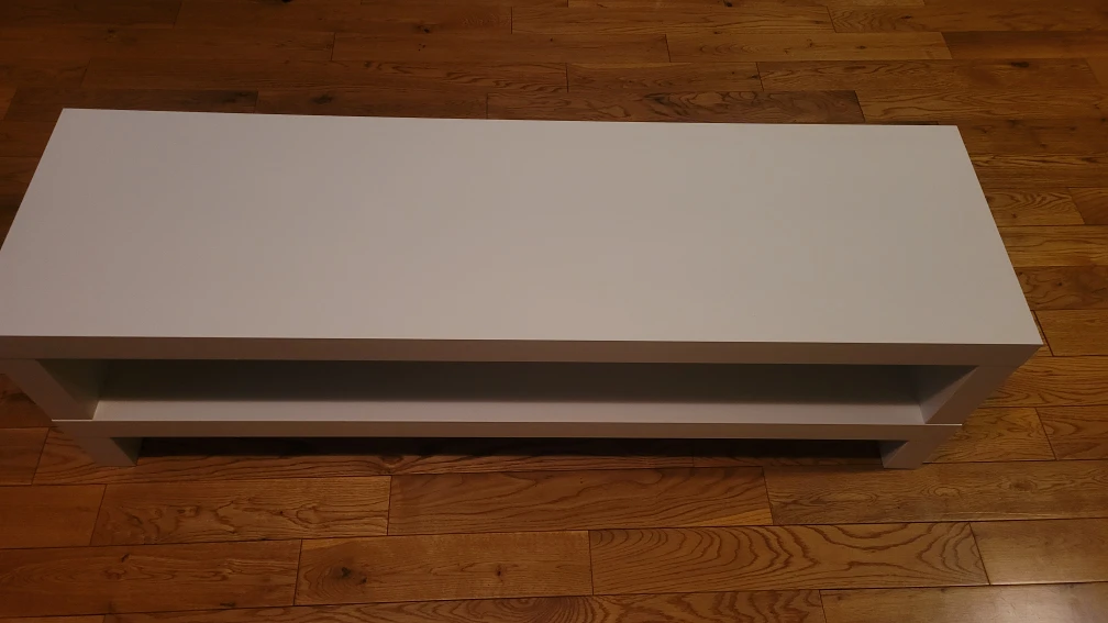 IKEA Lack White TV Stand (Almost New 6 months) - photo 2