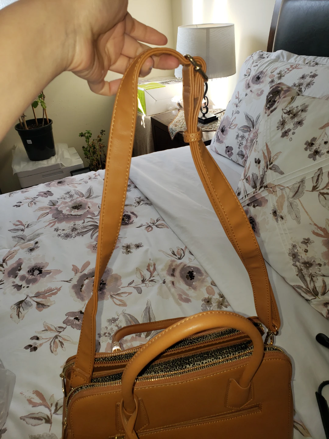 MKF Mia K Farrow Brown Satchel Bag with Wallet - photo 4
