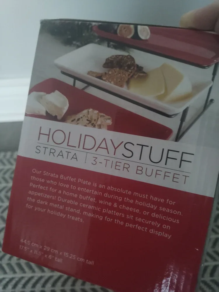 Holiday Stuff Strata 3-Tier Buffet Server image indicator(2)