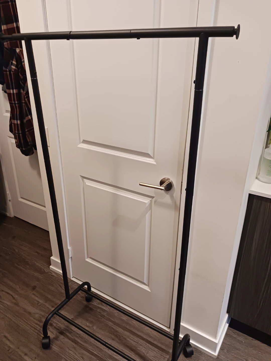 Black Rolling Garment Rack