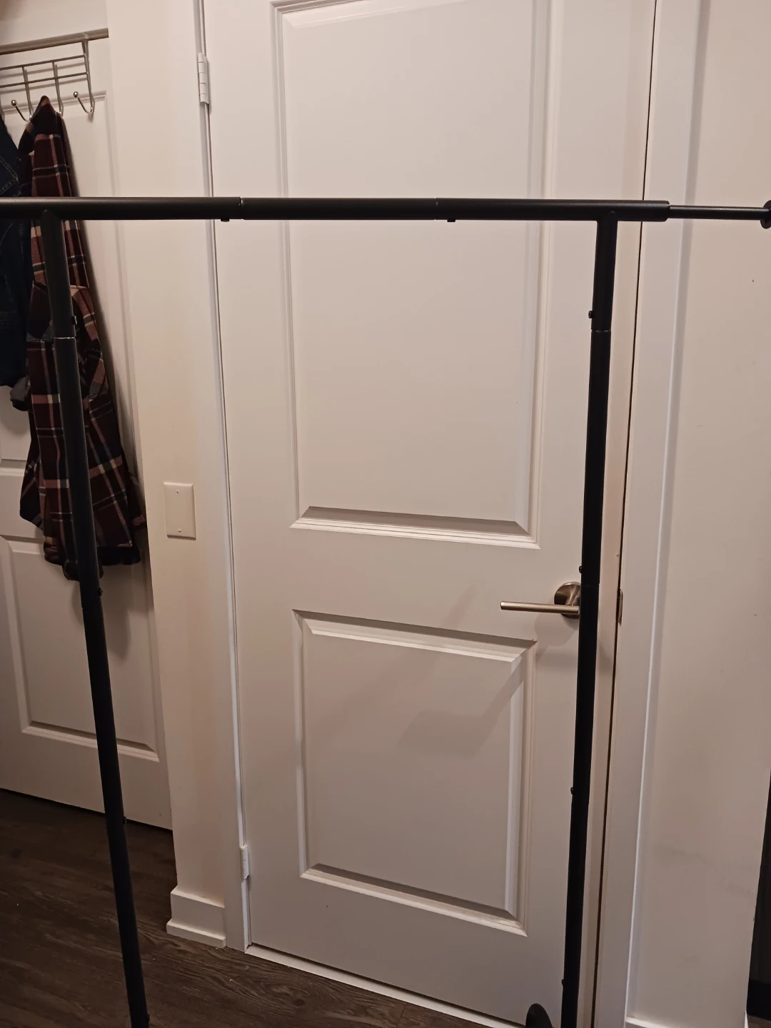 Black Rolling Garment Rack - photo 2