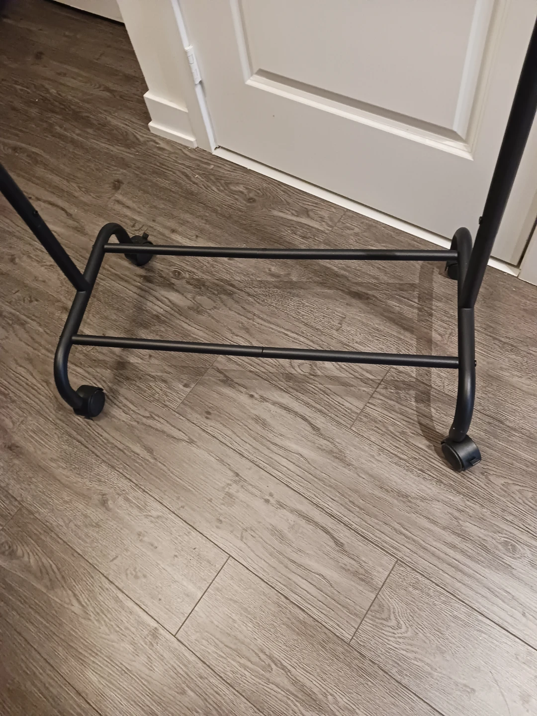 Black Rolling Garment Rack - photo 3