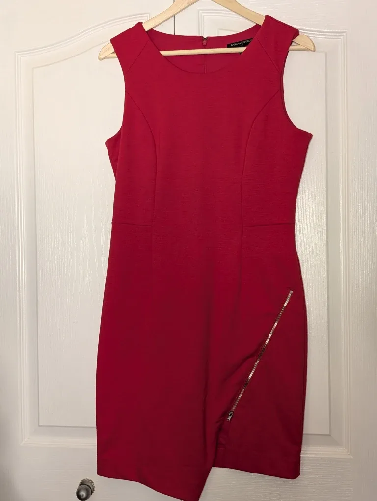 Banana Republic Red Dress - Size 8