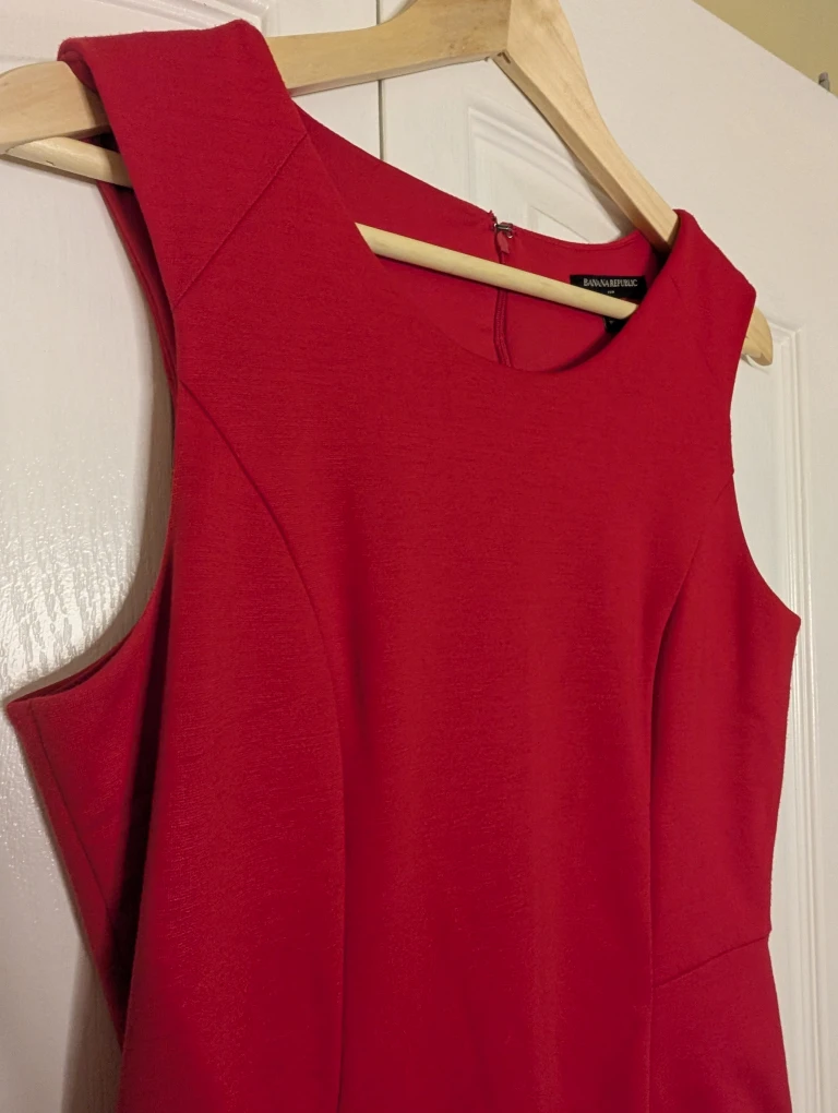 Banana Republic Red Dress - Size 8 - photo 2