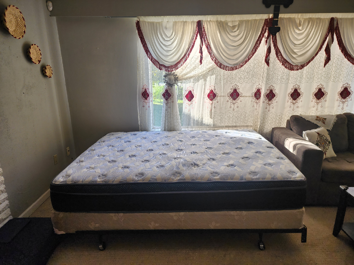 Queen Size Mattress and Bed Frame - photo 2