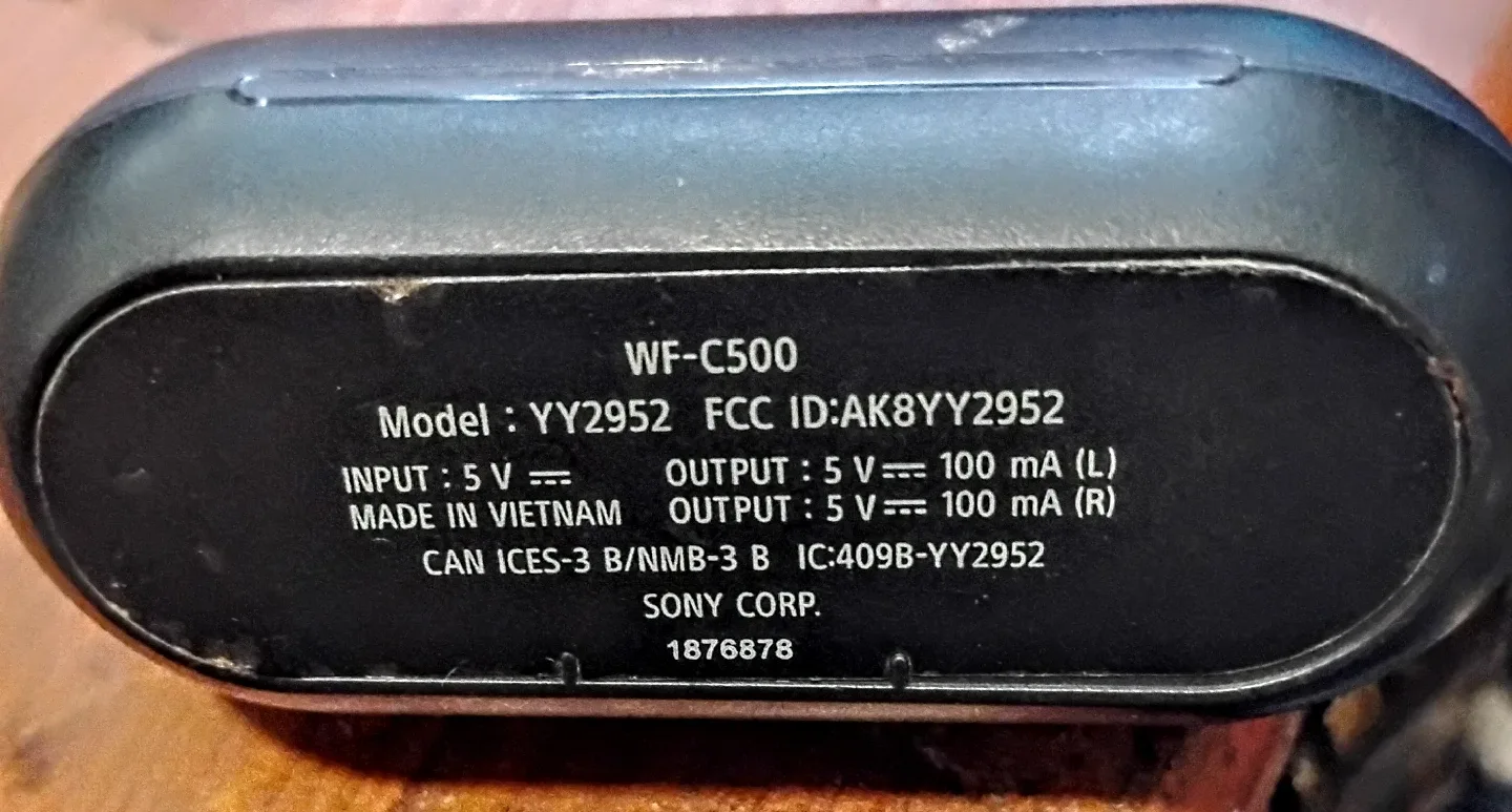 Sony WF-C500 Wireless Earbuds image indicator(2)