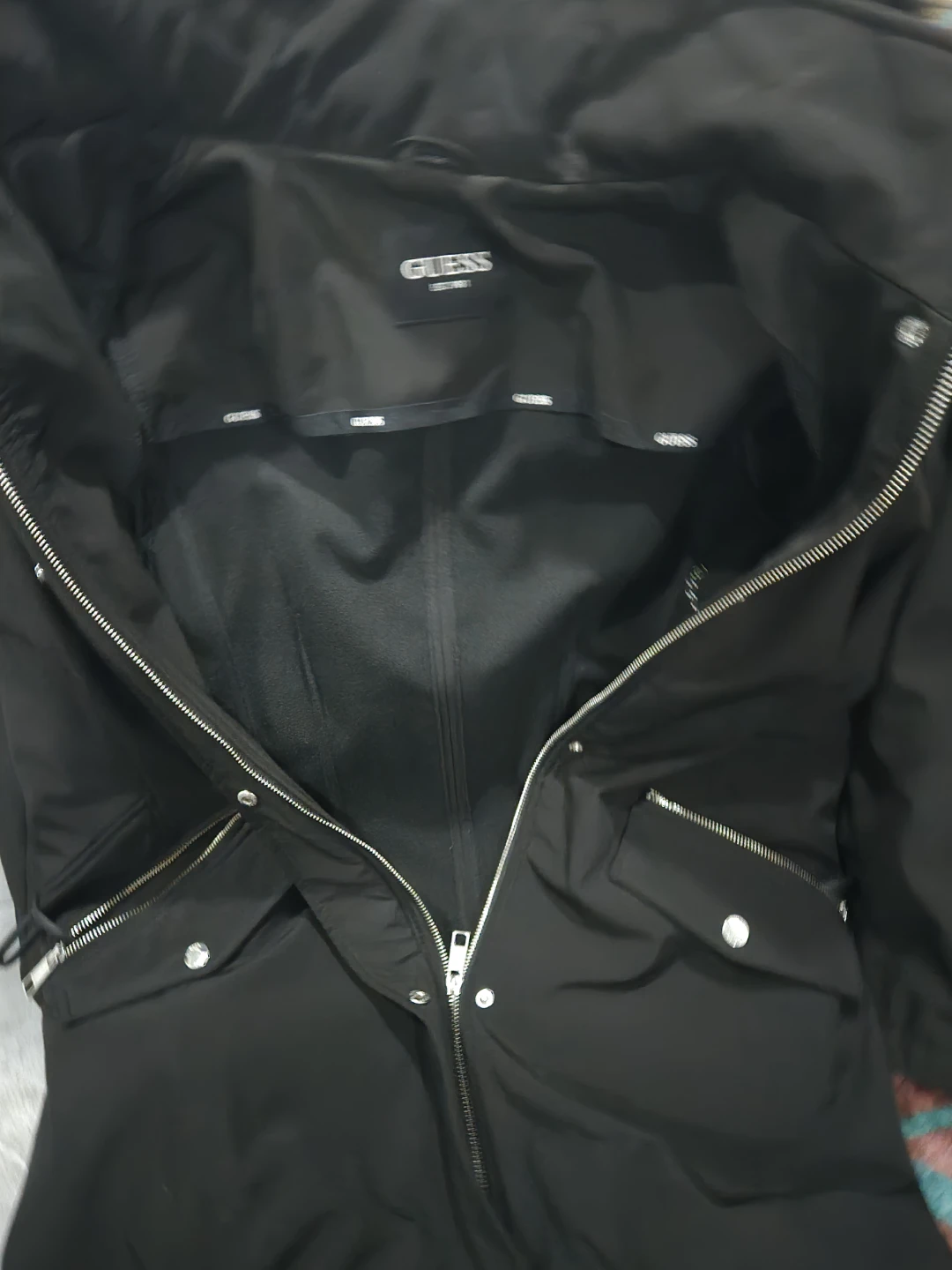 Guess Black Winter Coat