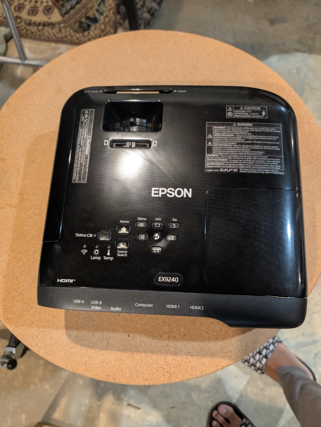 Epson EX9240 Multimedia Projector image indicator(4)