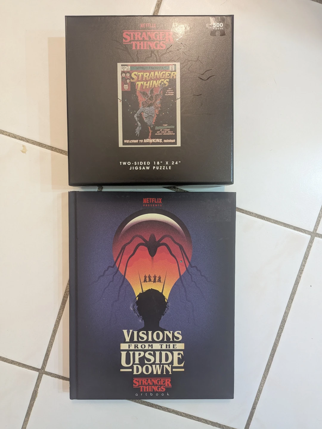 Stranger Things Jigsaw Puzzle & Artbook