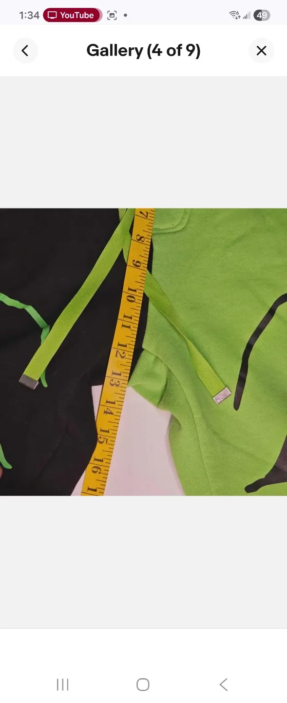 Oogie -Boogie Pants and Hoodie(Small) Pick up Port Moody image indicator(5)