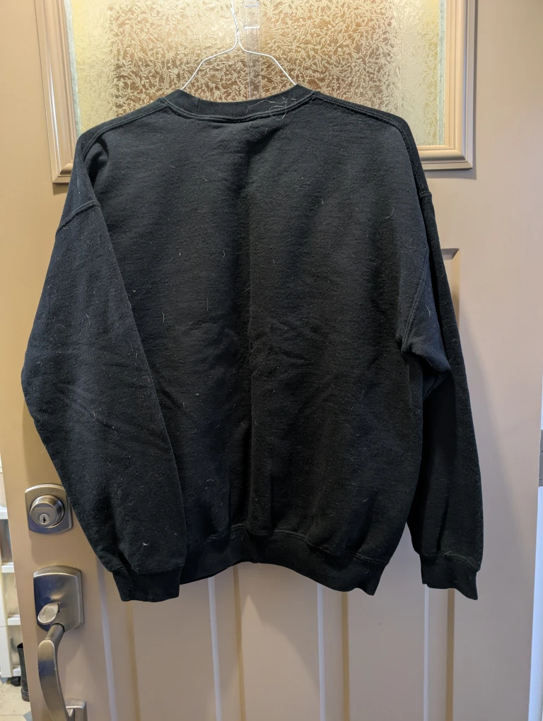 Mens sz lg Skeleton ribs sweatshirt - photo 2