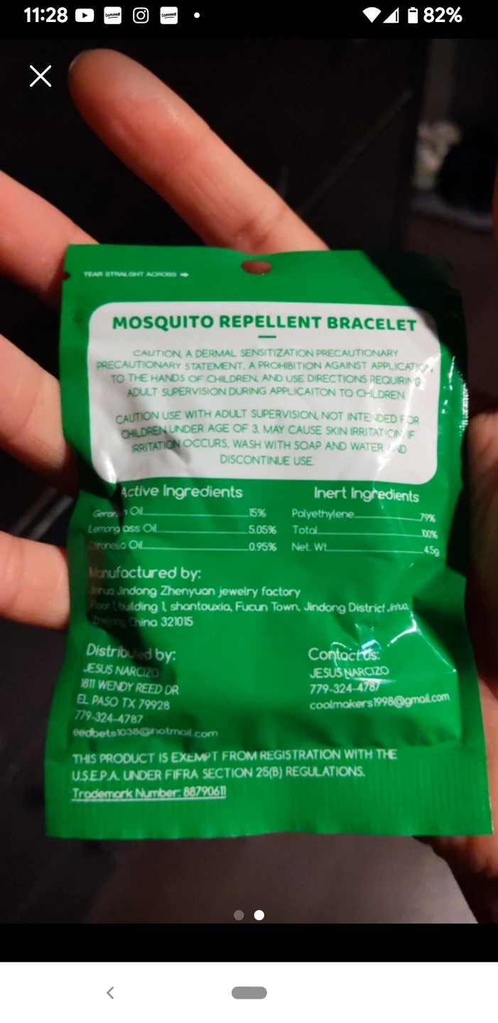 Mosquito bracelet - photo 2