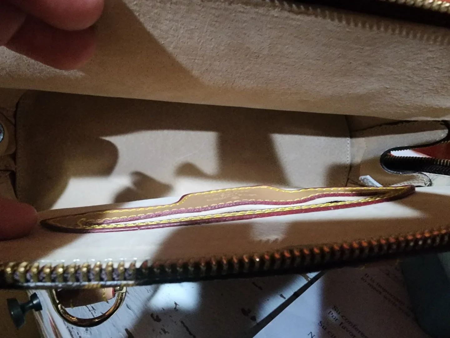 Louis Vuitton Alma Handbag Brown image indicator(4)