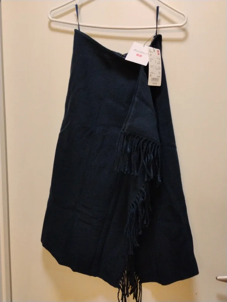 Uniqlo x JW Anderson Fringe Skirt - Size 4, Navy