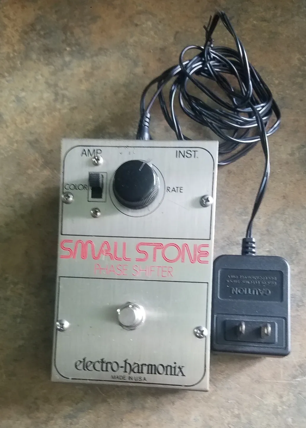 1970's Electro Harmonix Small Stone  Phase Shifter Modded w AC image indicator(2)