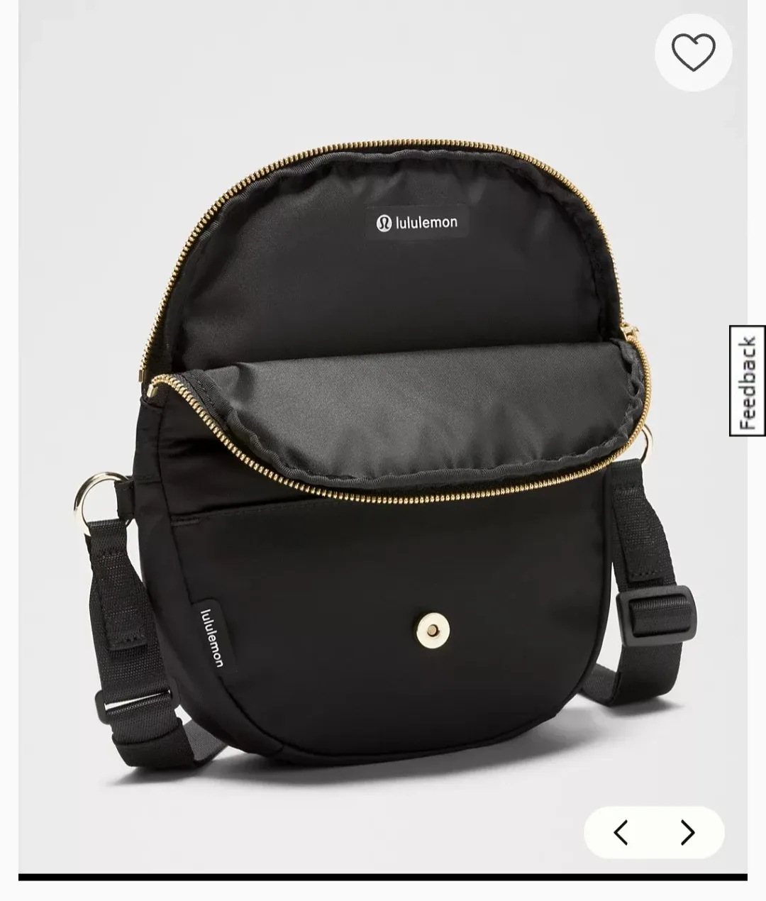 Lululemon All Night Festival Bag Micro 2L Black image indicator(4)