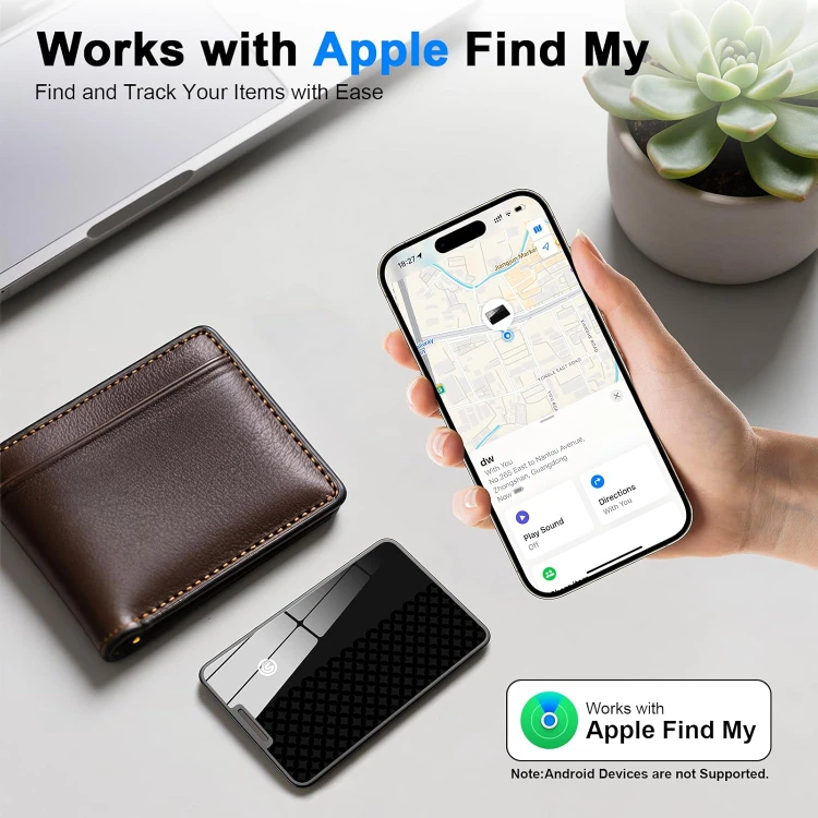 NEW Smart Card Finder - Compatible with AirTag Wallet Tracker - photo 3