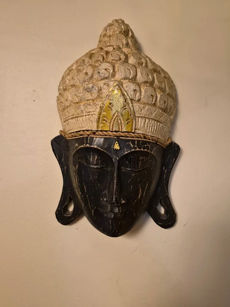 Buddha Mask Wall Decor