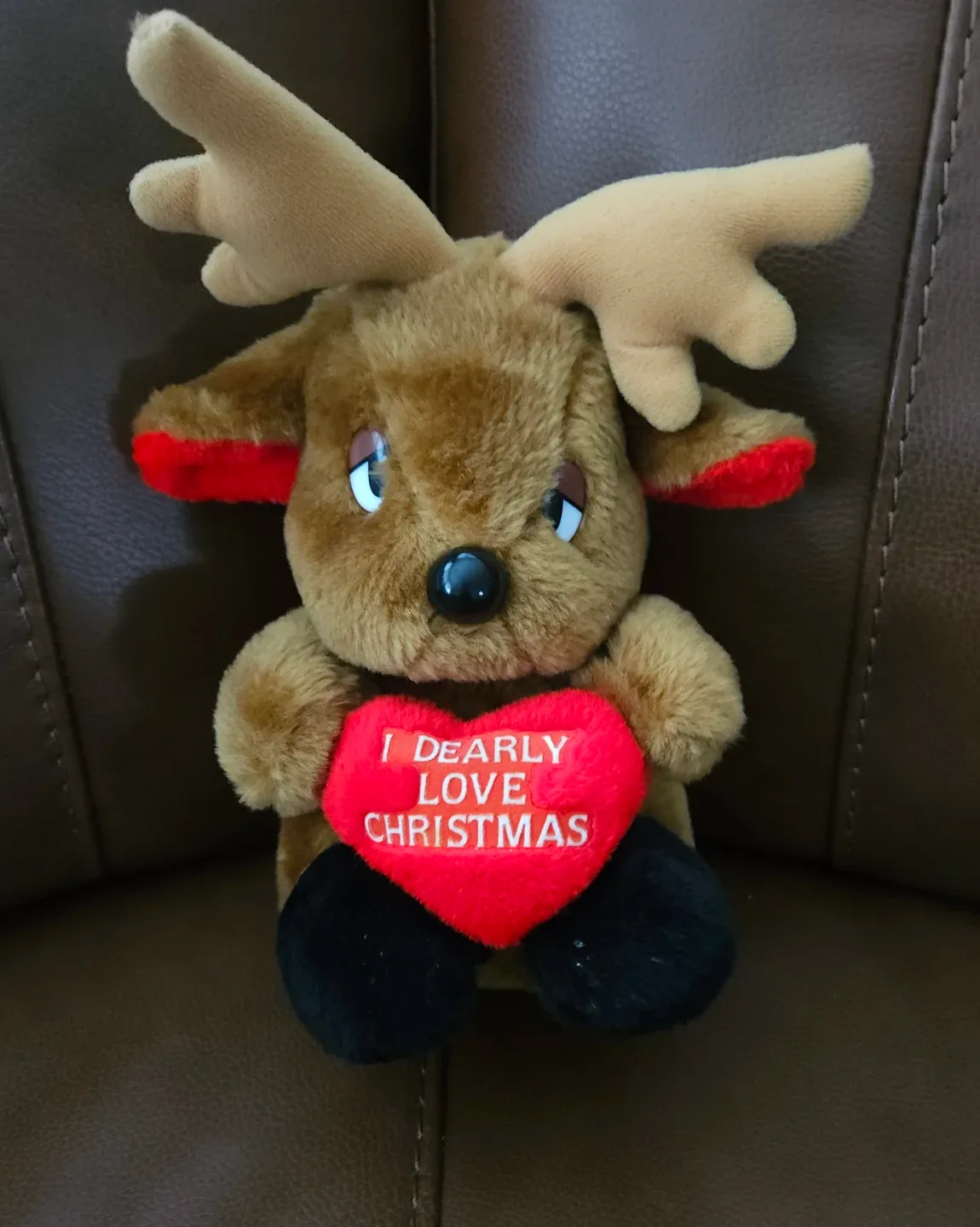 Reindeer Plush Toy - I Dearly Love Christmas
