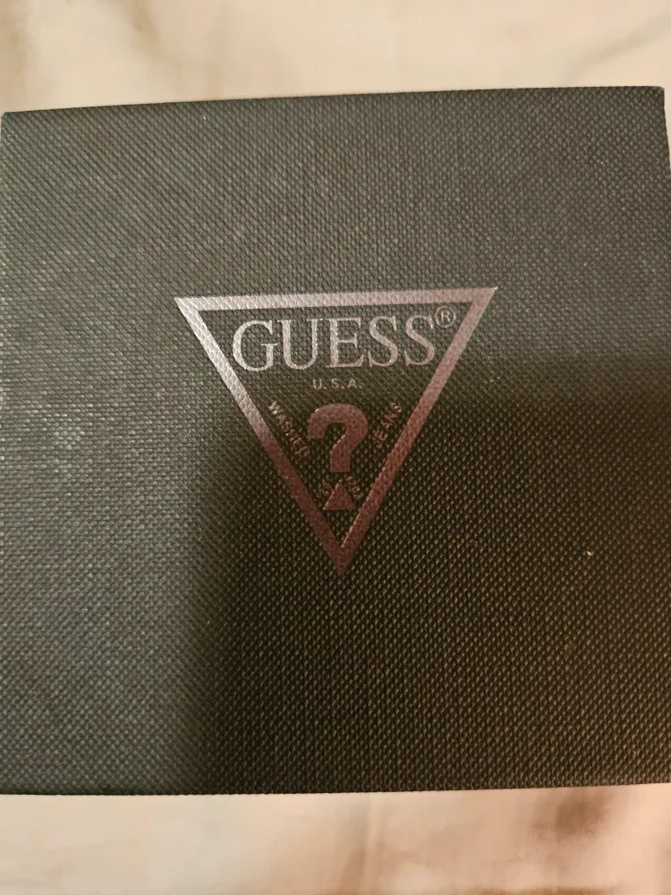 Guess Women's Watch with Rhinestones - Gold & Black image indicator(3)