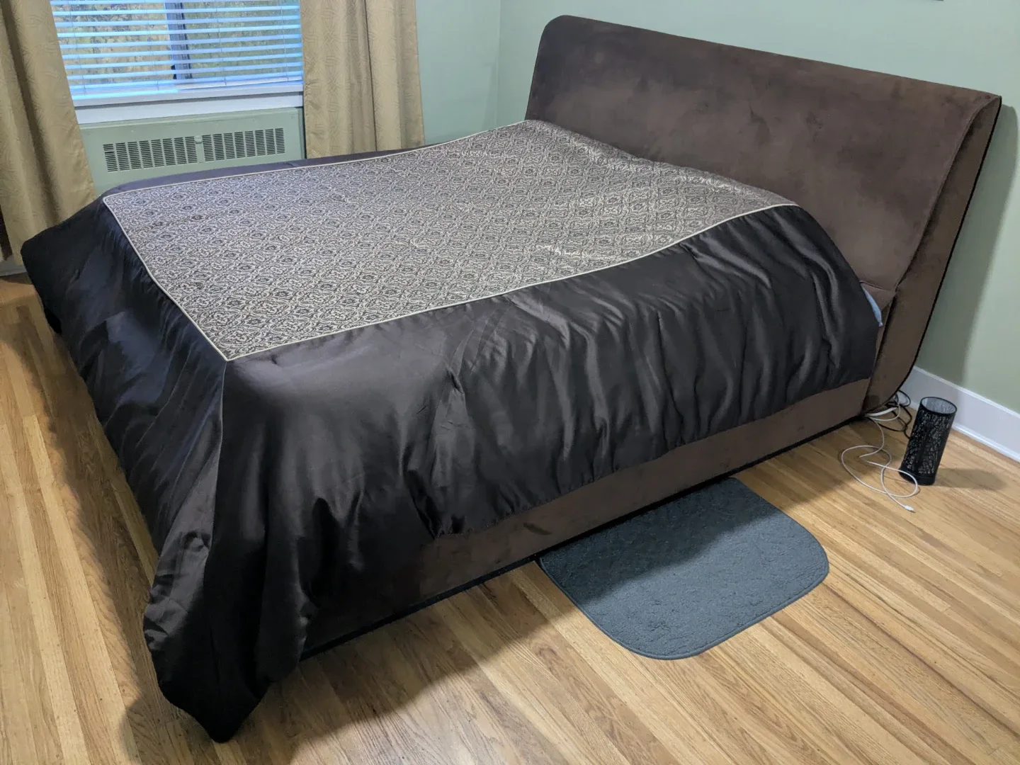 PRICE REDUCED: Premium Memory Foam Mattress & Storage Bed Frame thumbnail