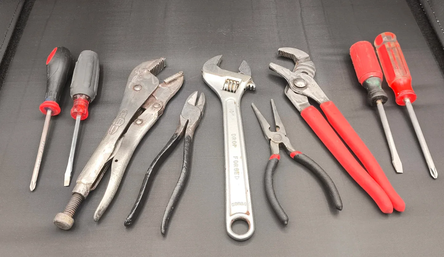 Mixed Lot of Used Hand Tools