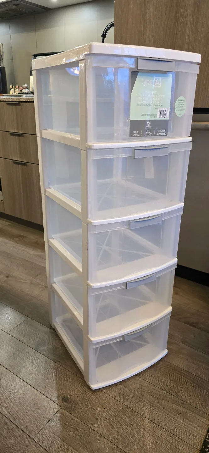 Type A Element 5-Drawer Storage Tower