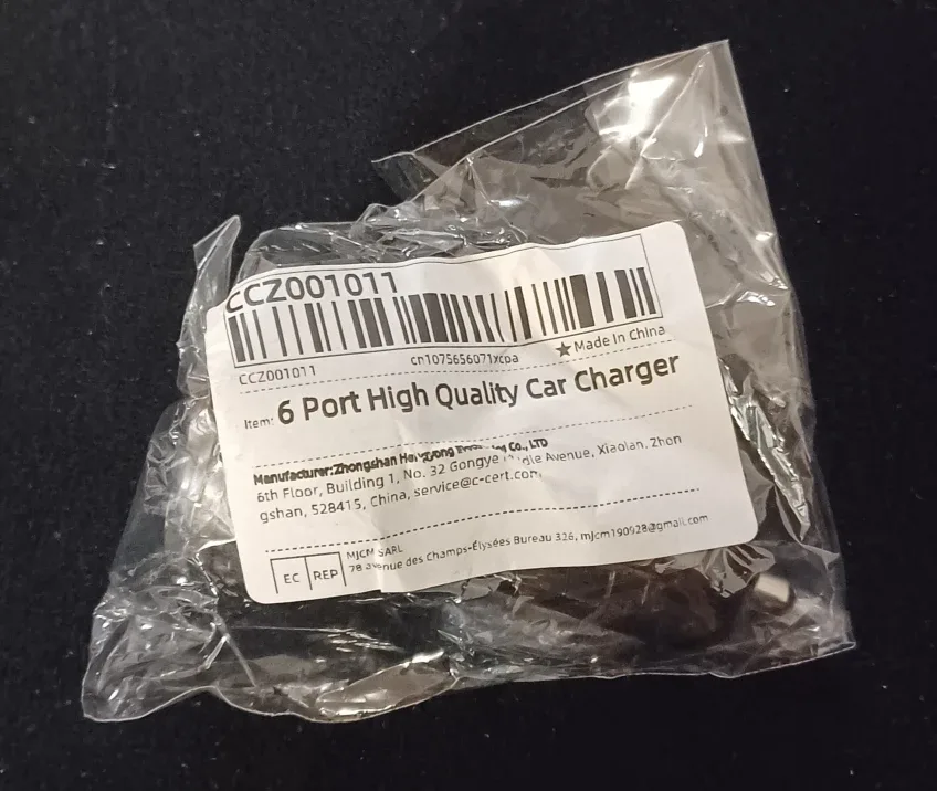 6 Port USB+QC+PD Car Charger image indicator(6)