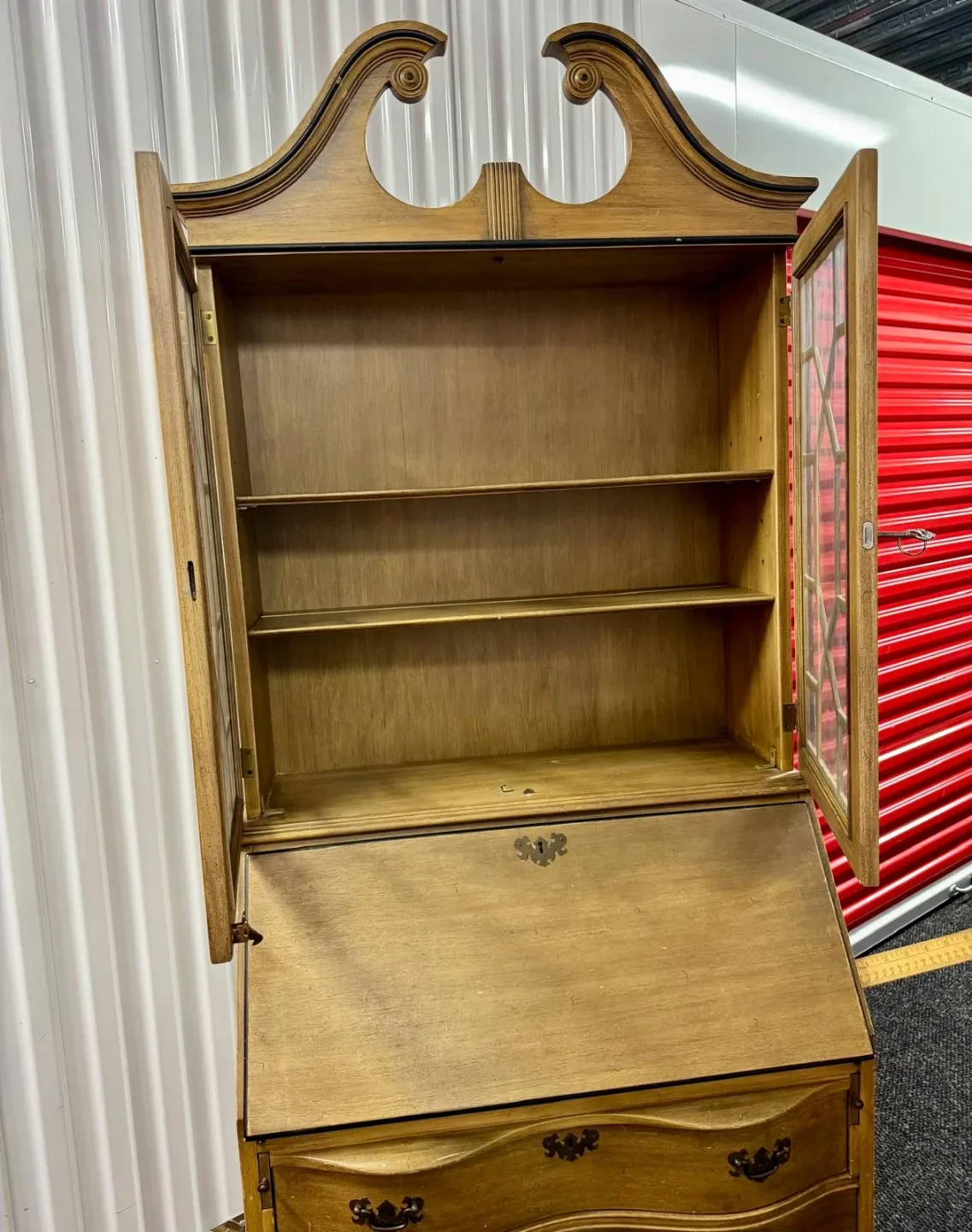 Vintage Drop Down Secretary Desk image indicator(4)