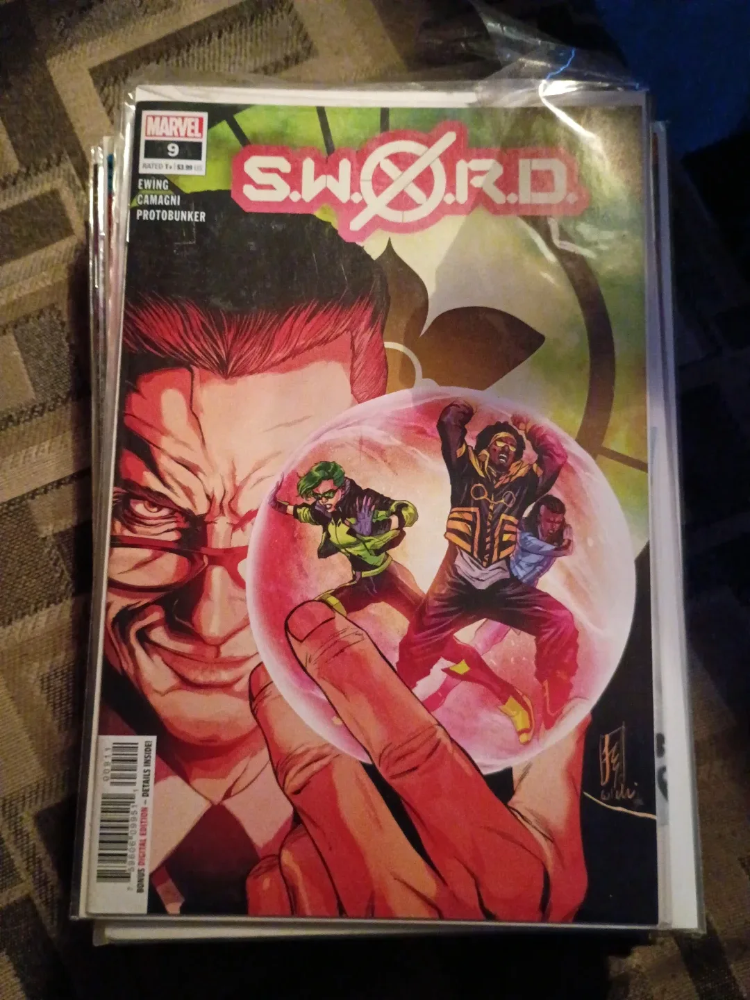Marvel S.W.O.R.D. Issue 9 Comic Book