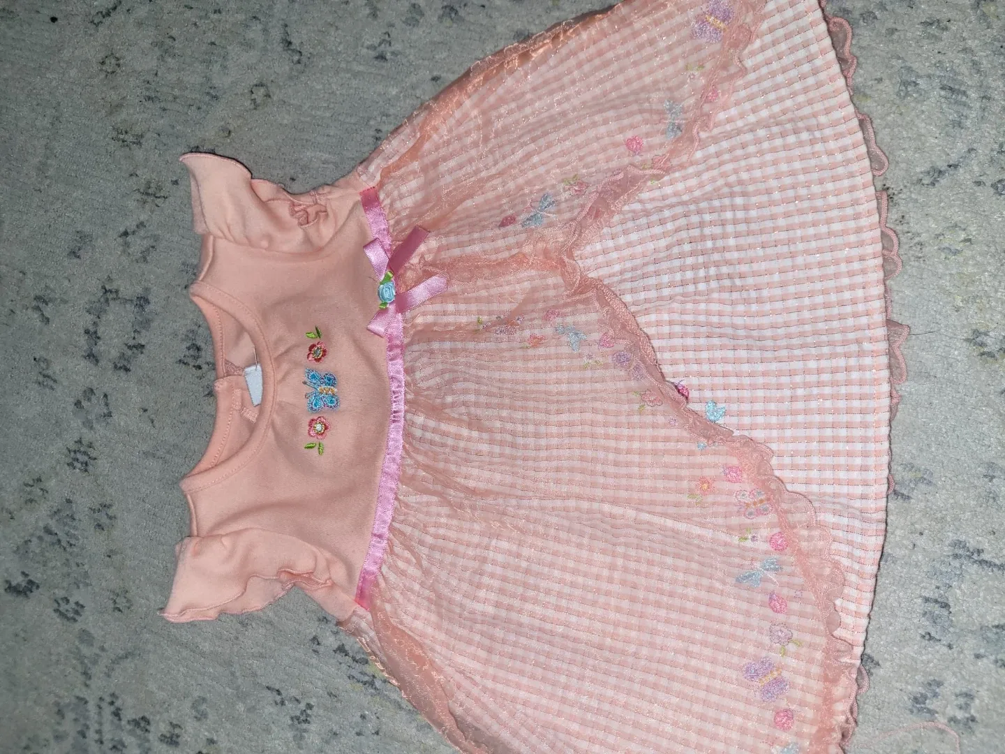 Baby Clothes Bundle: Carter's Romper, Floral Top, & More image indicator(7)