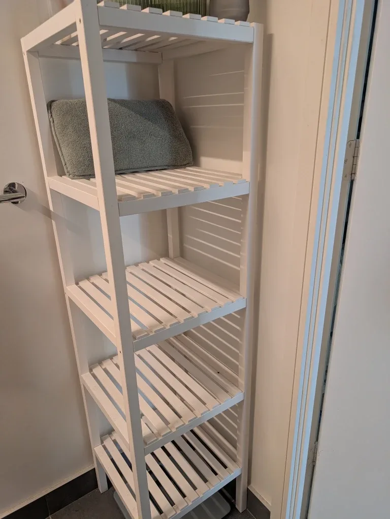 IKEA MUSKAN White Shelf Unit image indicator(2)