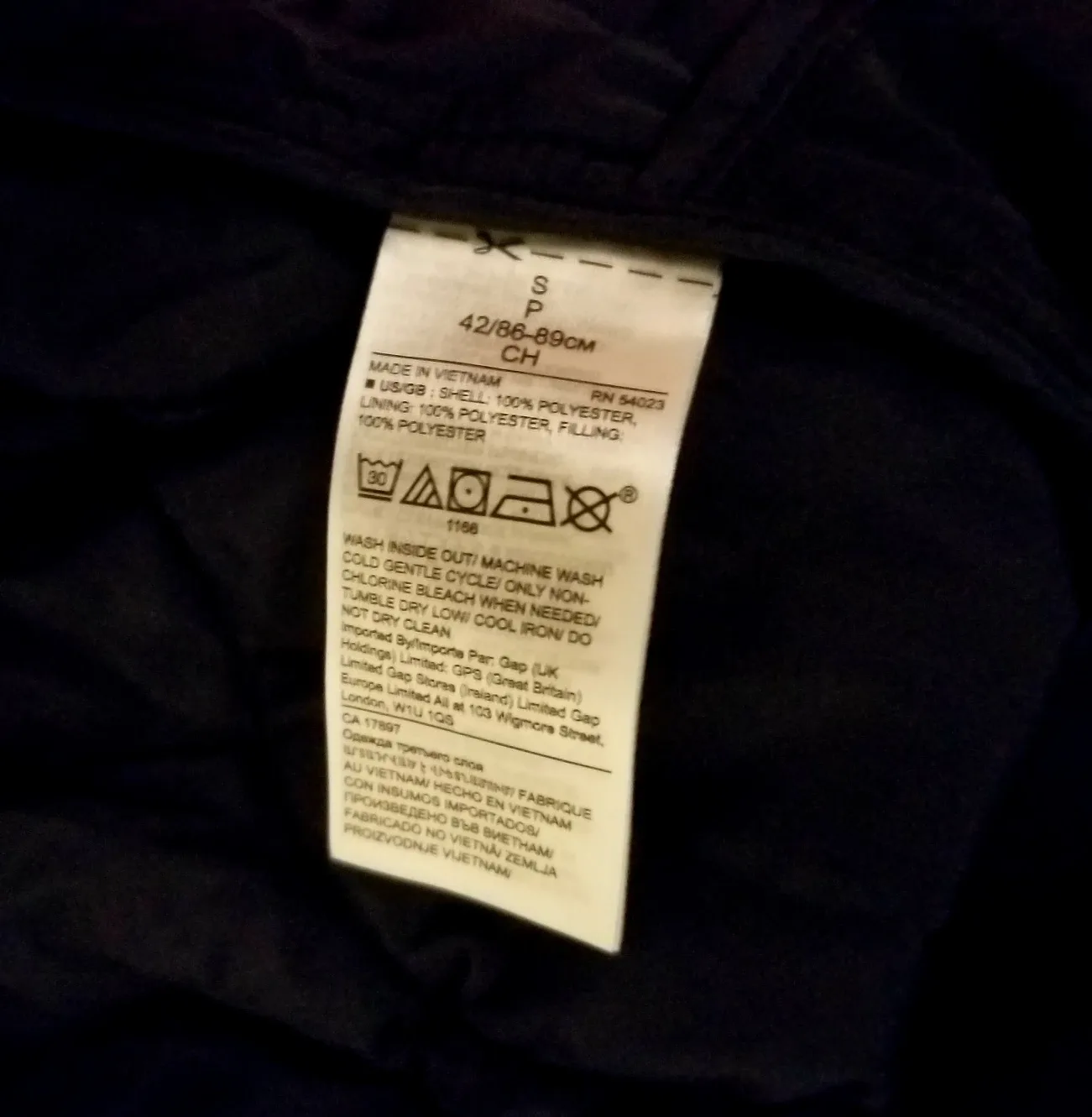 NWT BR Women's Water-Resistant Quilted long bomber jacket image indicator(5)