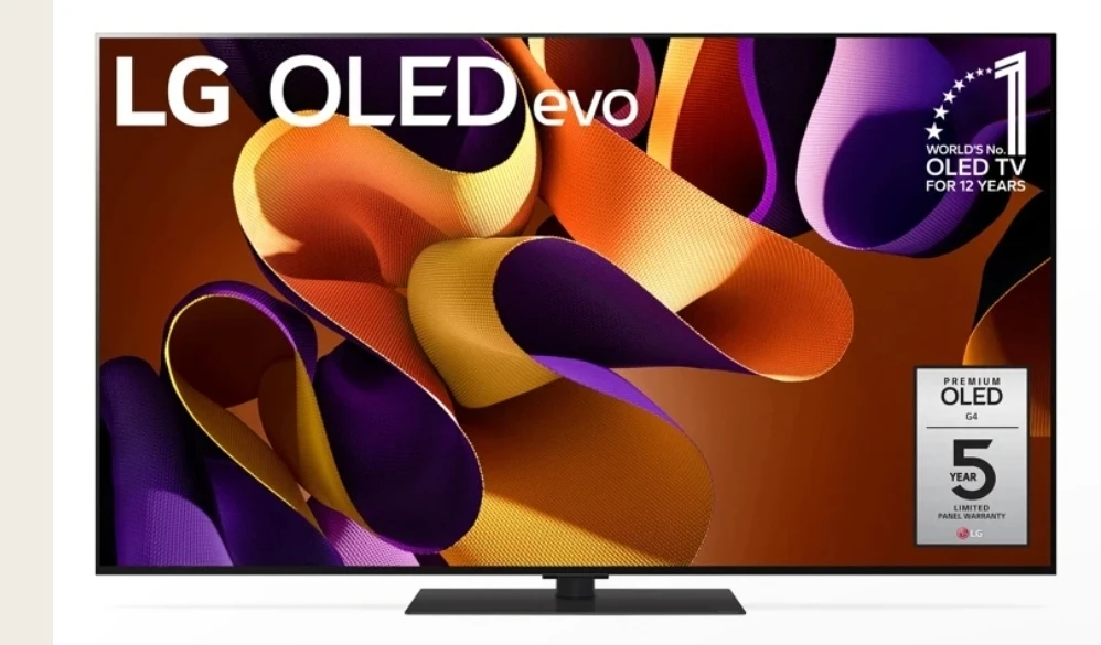 LG G4 65 Inch Class OLED evo AI 4K Smart TV 2024