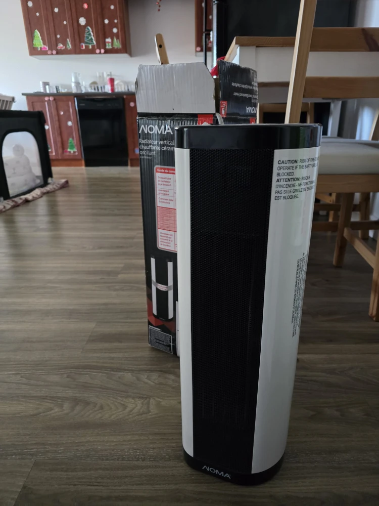 NOMA Oscillating Ceramic Tower Heater