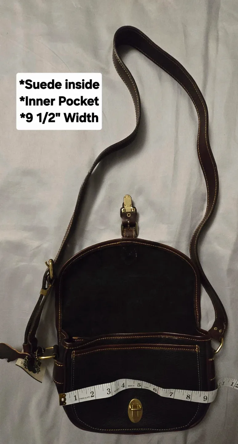 BRAND NEW! Vintage Roots Stephys Leather Crossbody Bag! image indicator(2)