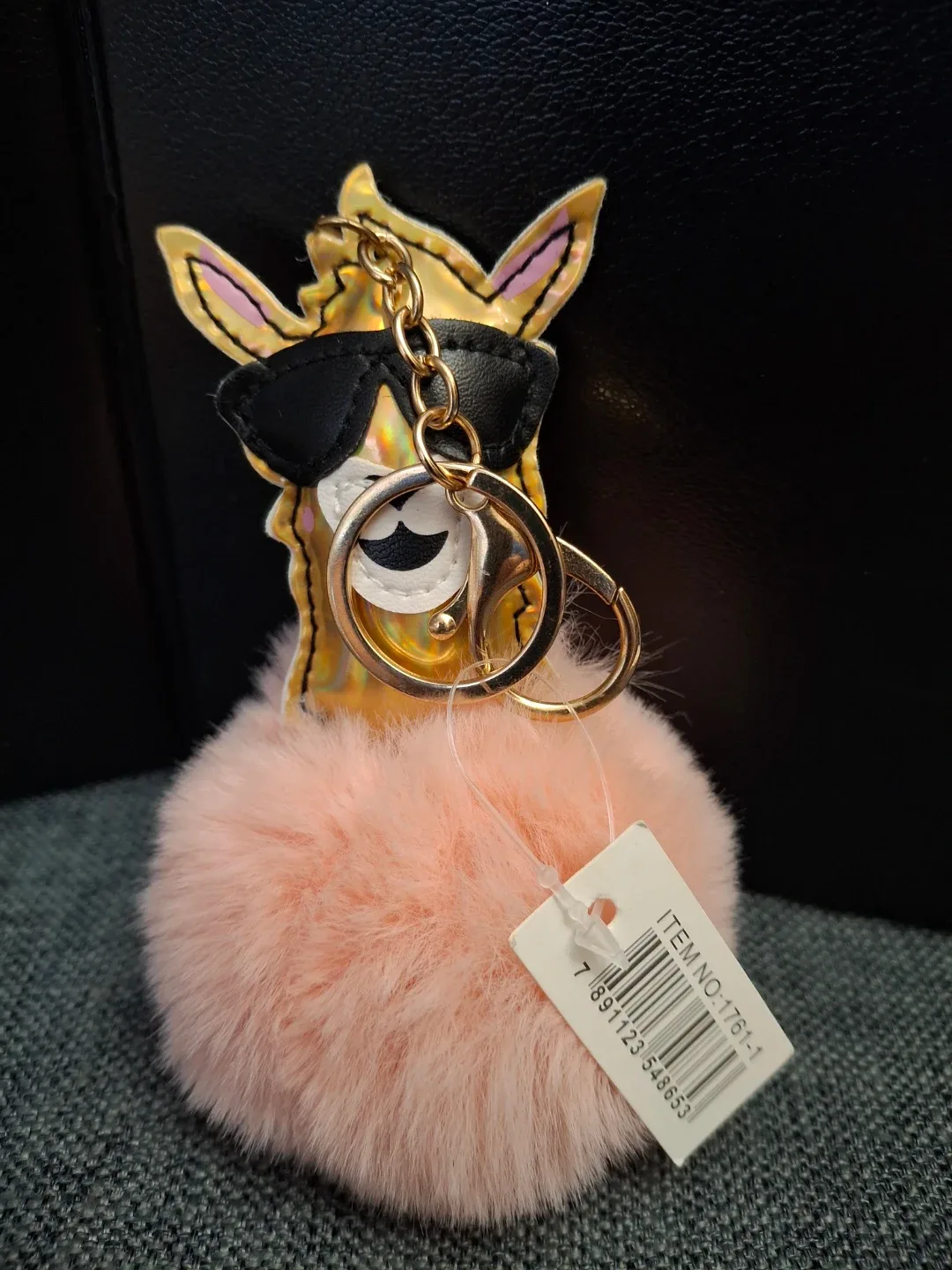 Llama Keychain with Sunglasses image indicator(4)