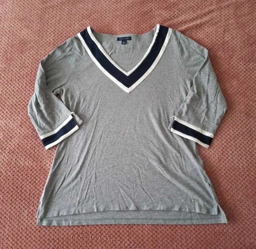Tunique Tommy Hilfiger, taille L/G, grise